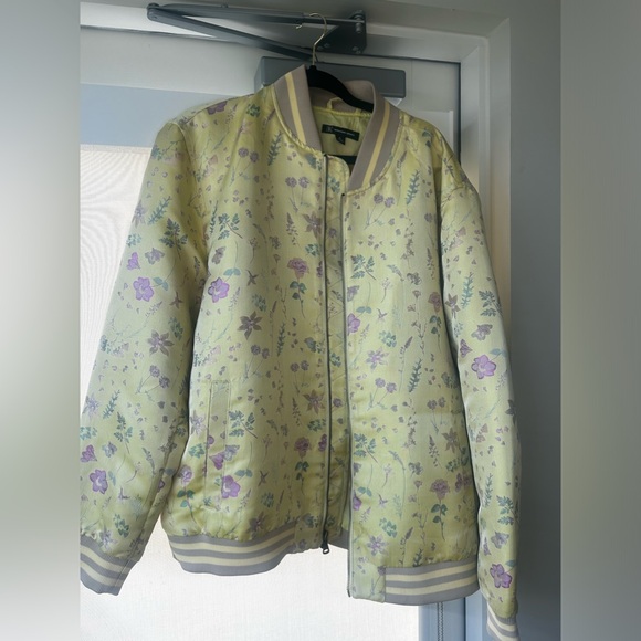 INC International Concepts Men's Dylan Floral-Print Bomber Jacket - Picture 3 of 7